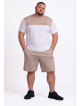 pantaloncino e maglia taglie forti