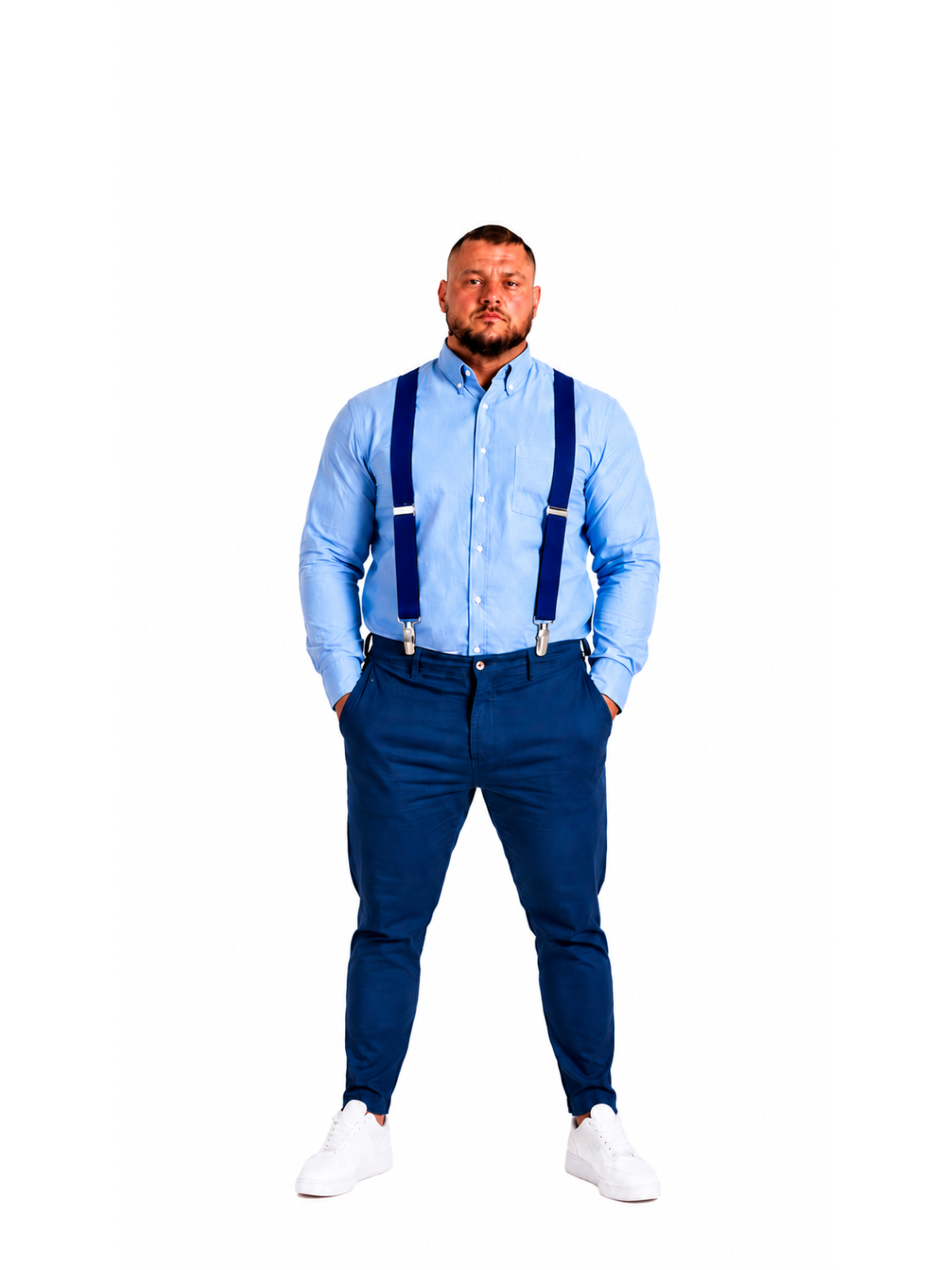 bretella uomo taglie forti maxfort