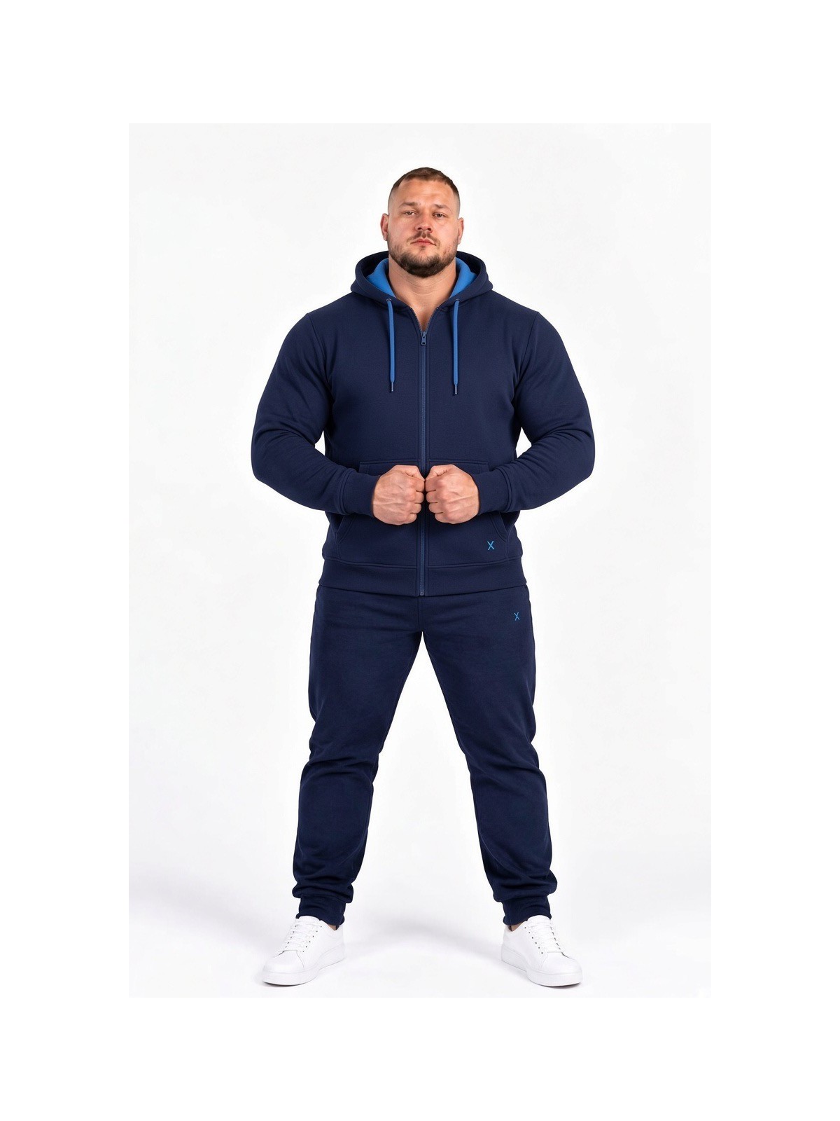 FELPA MAXFORT ZIP E CAPPUCCIO