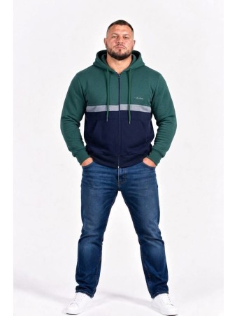 FELPA MAXFORT ZIP E CAPPUCCIO