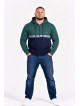 FELPA MAXFORT ZIP E CAPPUCCIO