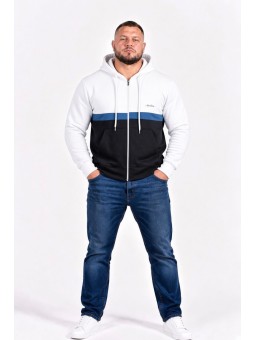 FELPA MAXFORT ZIP E CAPPUCCIO