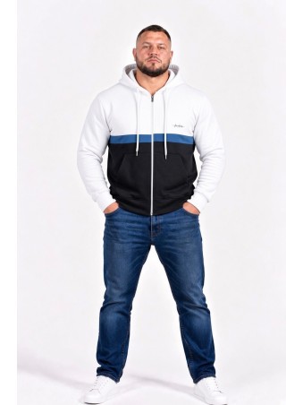 FELPA MAXFORT ZIP E CAPPUCCIO