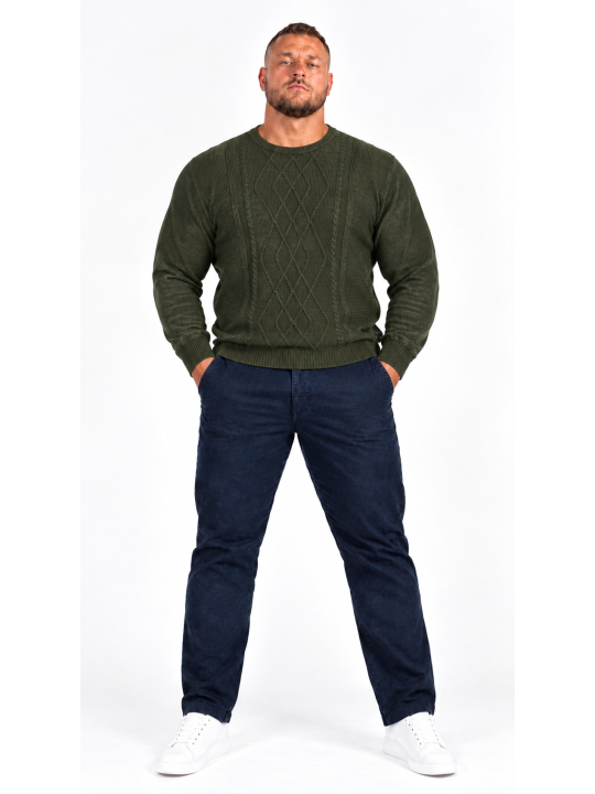 MAGLIONE TAGLIE GRANDI MAXFORT E2545