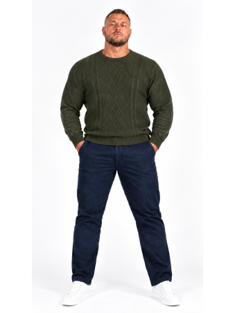 MAGLIONE TAGLIE GRANDI MAXFORT E2545