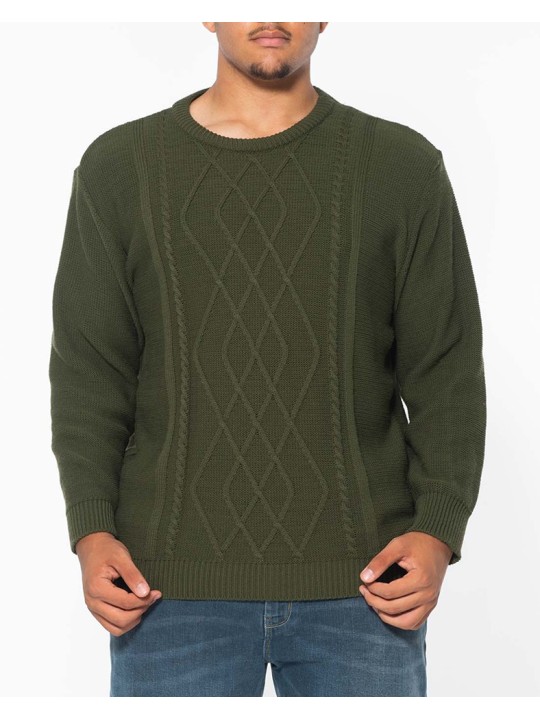 MAGLIONE TAGLIE GRANDI MAXFORT E2545