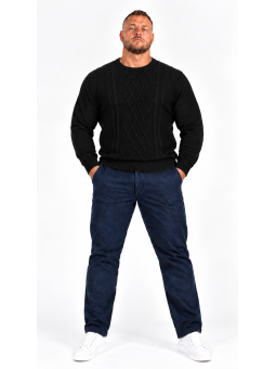 MAGLIONE TAGLIE GRANDI MAXFORT E2545