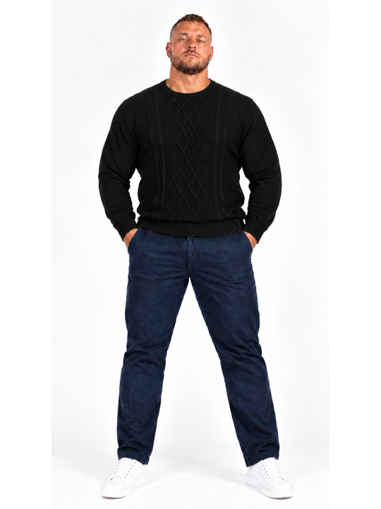 MAGLIONE TAGLIE GRANDI MAXFORT E2545