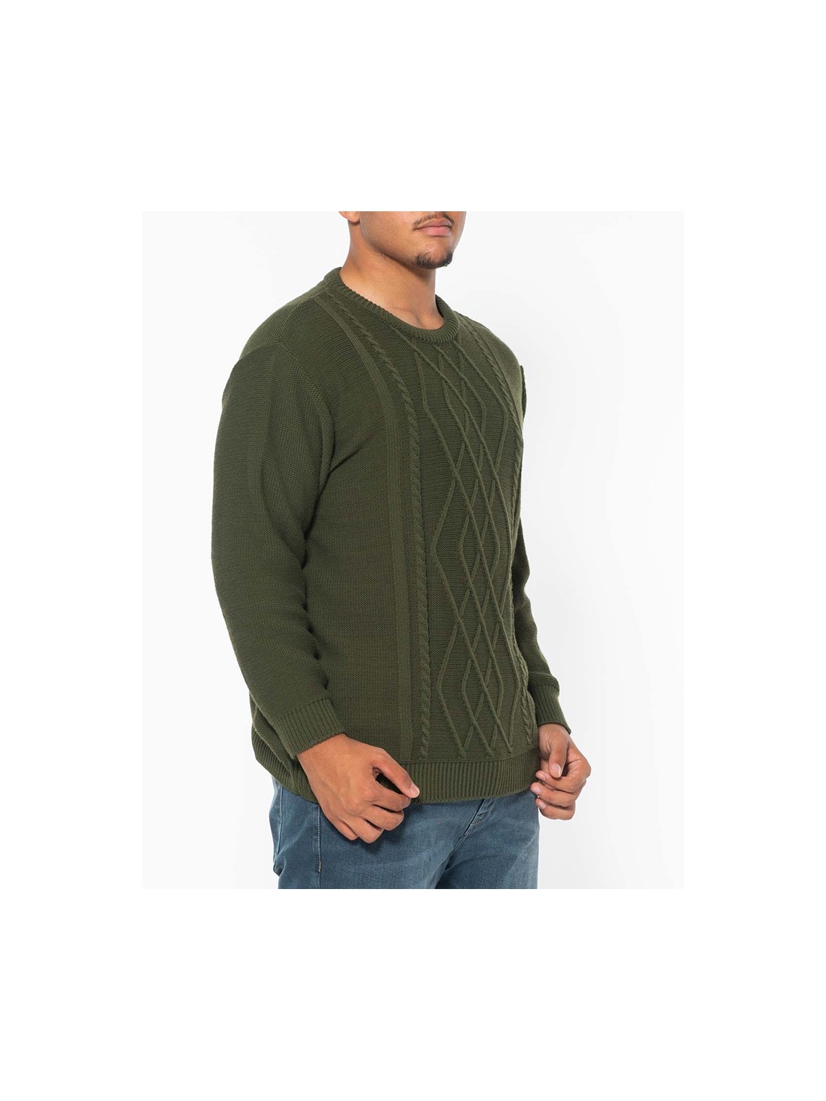 MAGLIONE TAGLIE GRANDI MAXFORT E2545