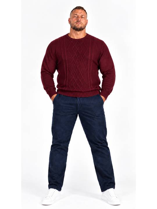 MAGLIONE TAGLIE GRANDI MAXFORT E2545