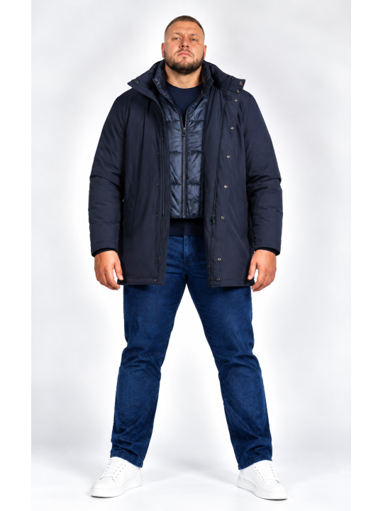giubbino uomo blu navy / Taglie forti fino alla 14xl