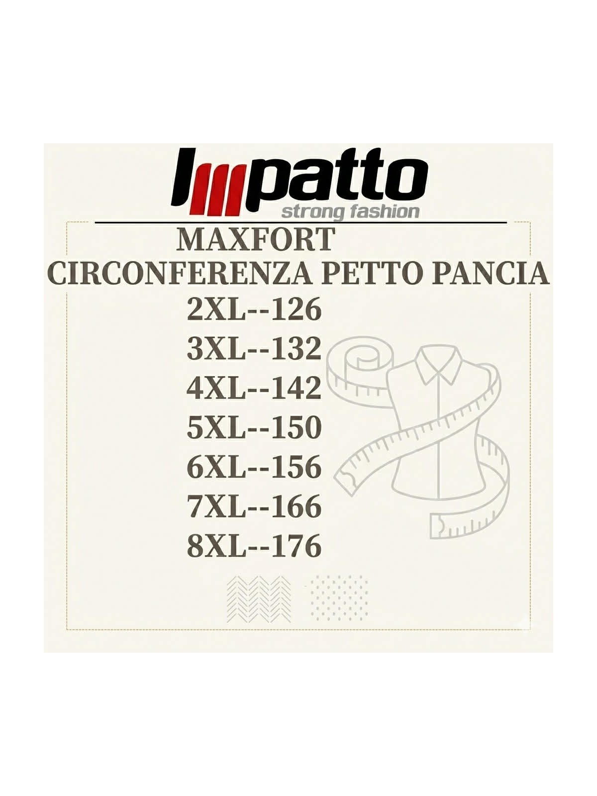 Canotta basica Maxfort 500