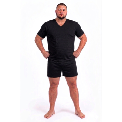 T-shirt basica scollo a v Maxfort 500