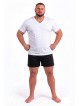 T-shirt basica scollo a v Maxfort 500