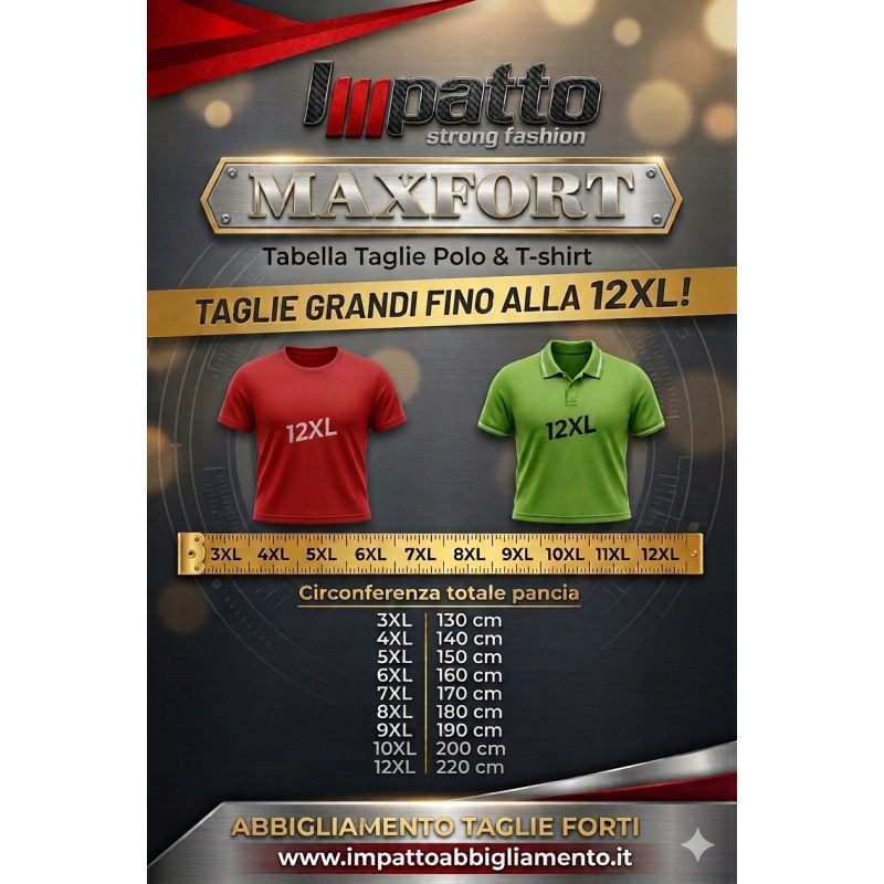 T-shirt Filo Scozia Maxfort Prestigio P25530